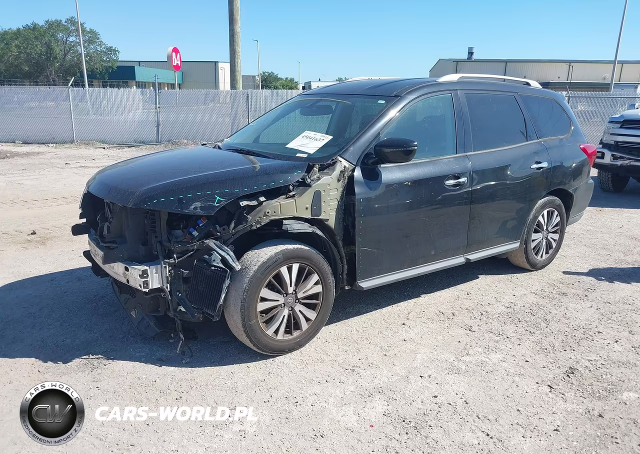 2017 Nissan Pathfinder Sv VIN:5N1DR2MN4HC612099 - 2