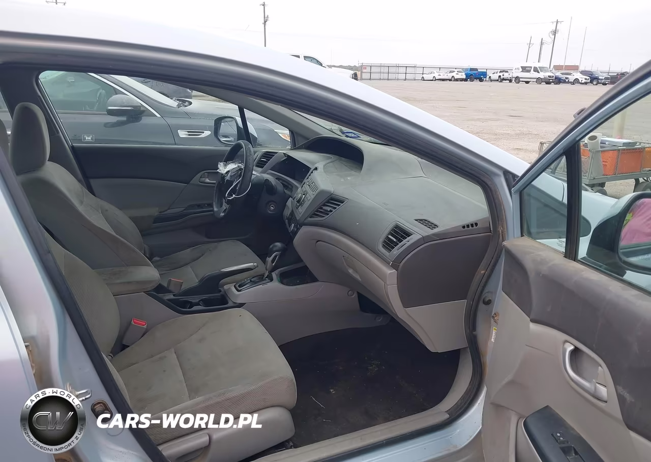 2012 Honda Civic Lx VIN:2HGFB2F53CH509889 - 5