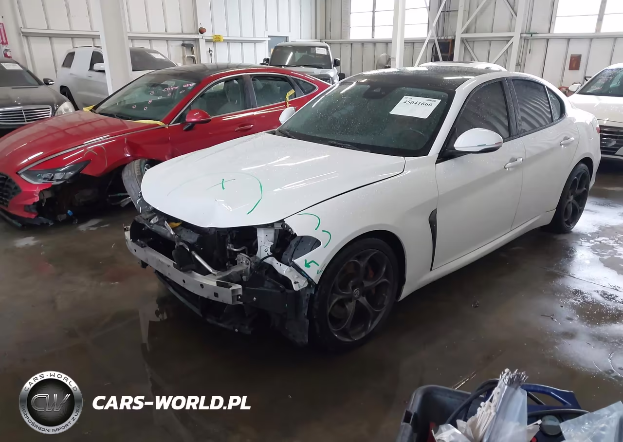 2018 Alfa Romeo Giulia Ti Sport Rwd VIN:ZARFAECN0J7566279 - 2