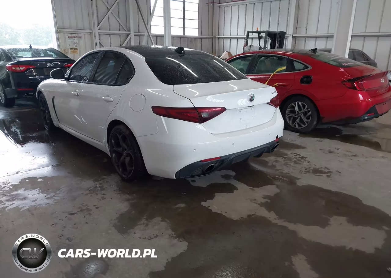 2018 Alfa Romeo Giulia Ti Sport Rwd VIN:ZARFAECN0J7566279 - 3