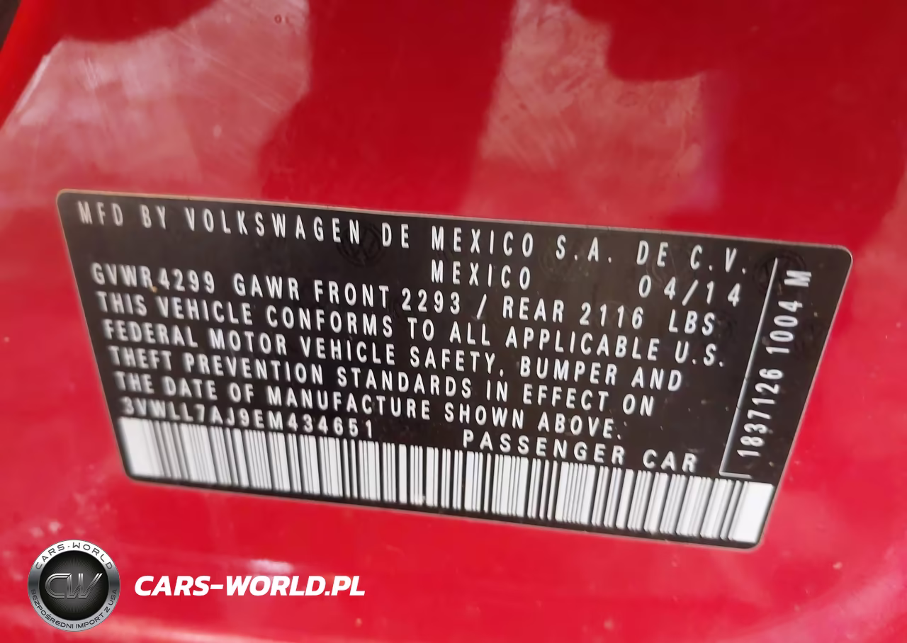 2014 Volkswagen Jetta 2.0L Tdi VIN:3VWLL7AJ9EM434651 - 9