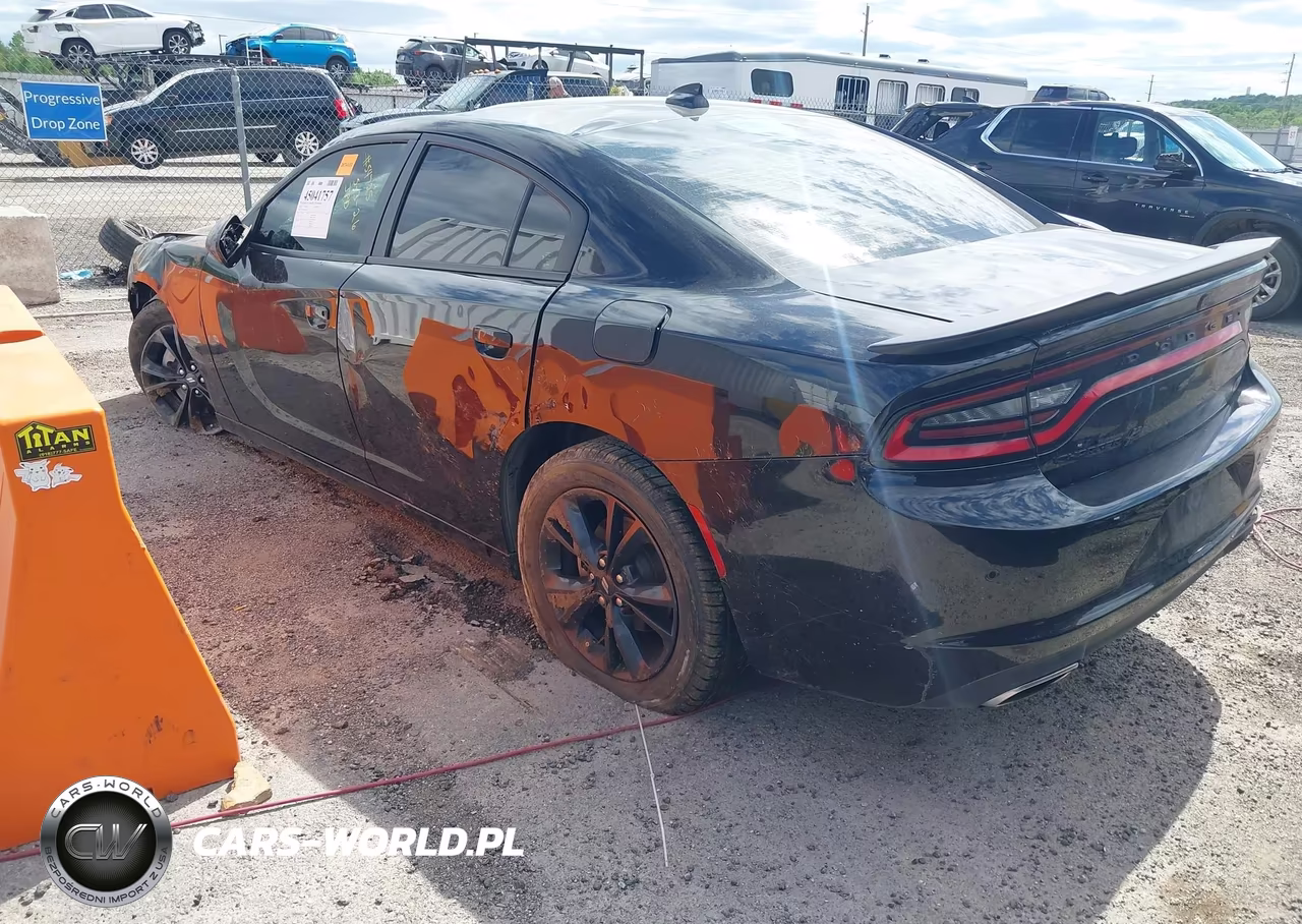 2022 Dodge Charger Sxt Awd VIN:2C3CDXJG7NH184365 - 3