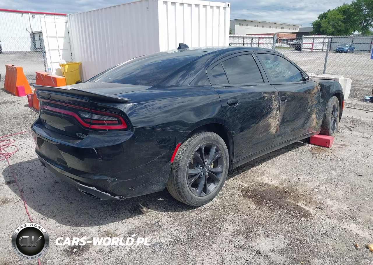 2022 Dodge Charger Sxt Awd VIN:2C3CDXJG7NH184365 - 4