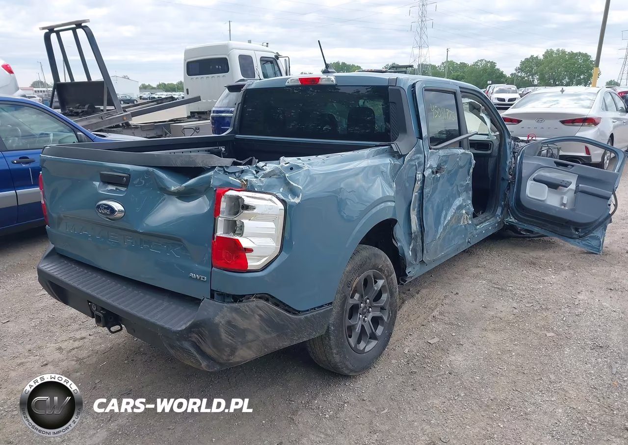 2022 Ford Maverick Xlt VIN:3FTTW8F93NRA92504 - 4