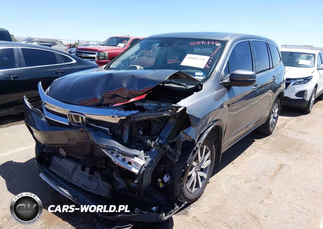 2019 Honda Pilot Ex-L VIN:5FNYF5H51KB045516 - 2