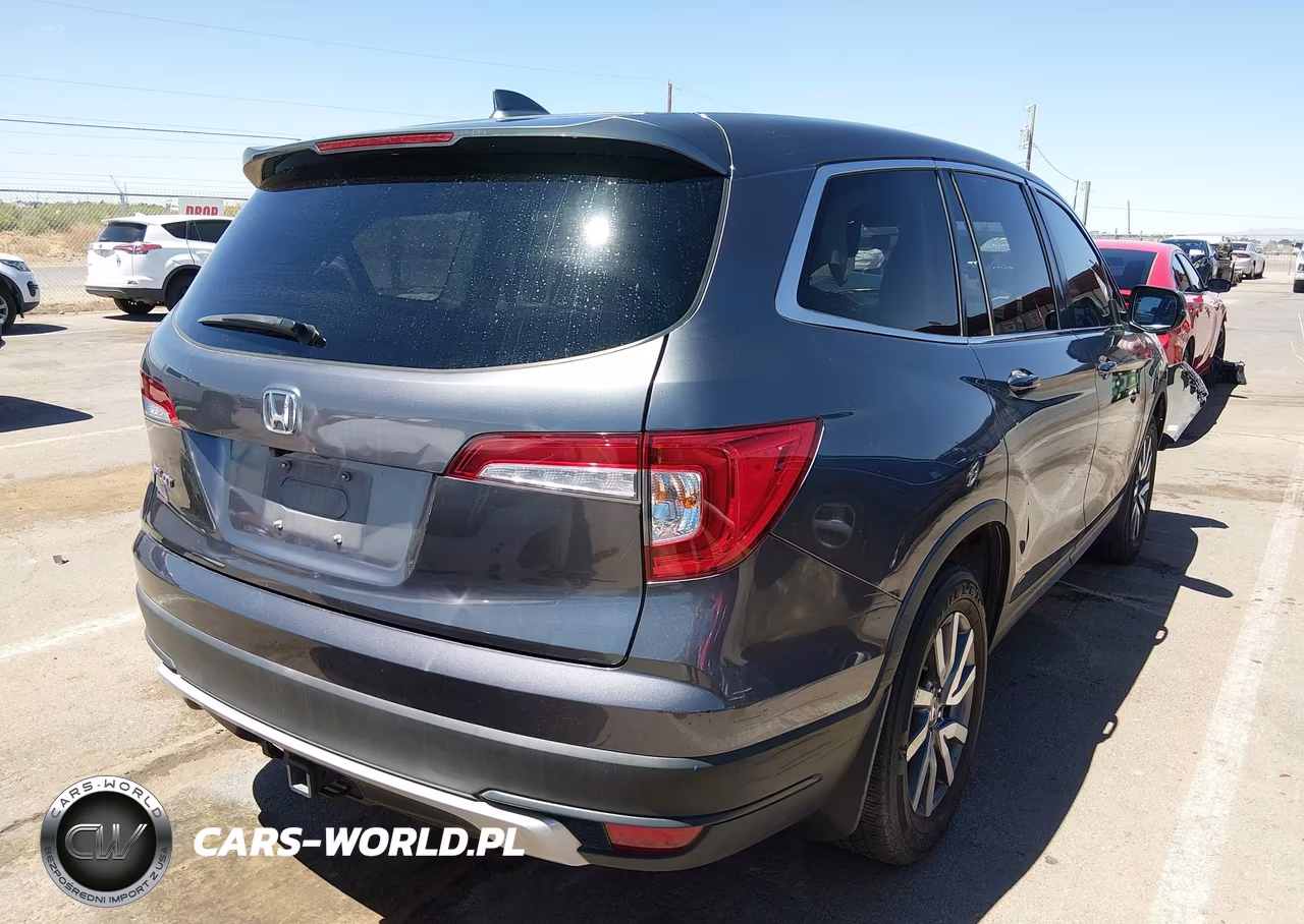 2019 Honda Pilot Ex-L VIN:5FNYF5H51KB045516 - 4