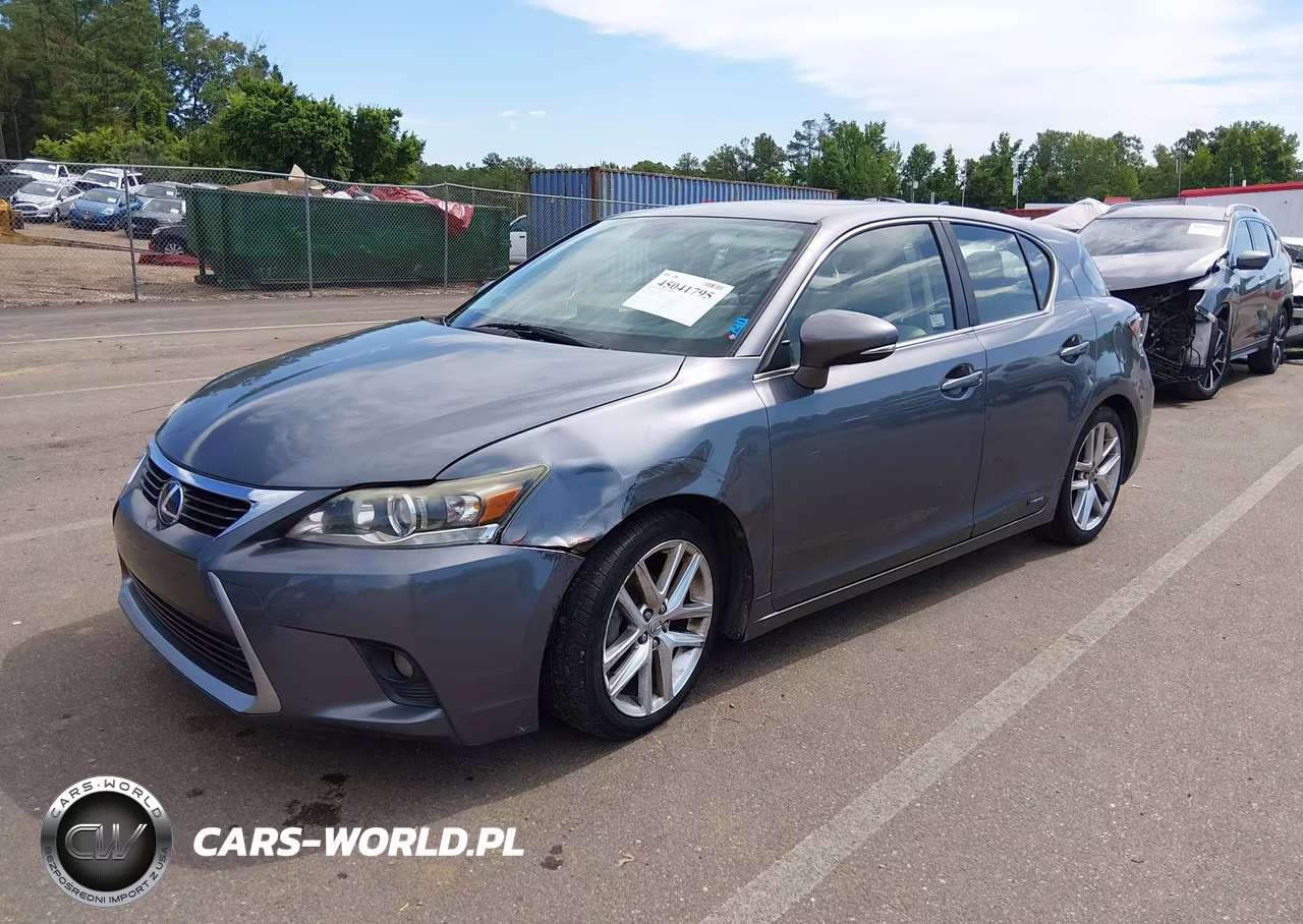 2014 Lexus Ct 200H VIN:JTHKD5BH8E2174115 - 2
