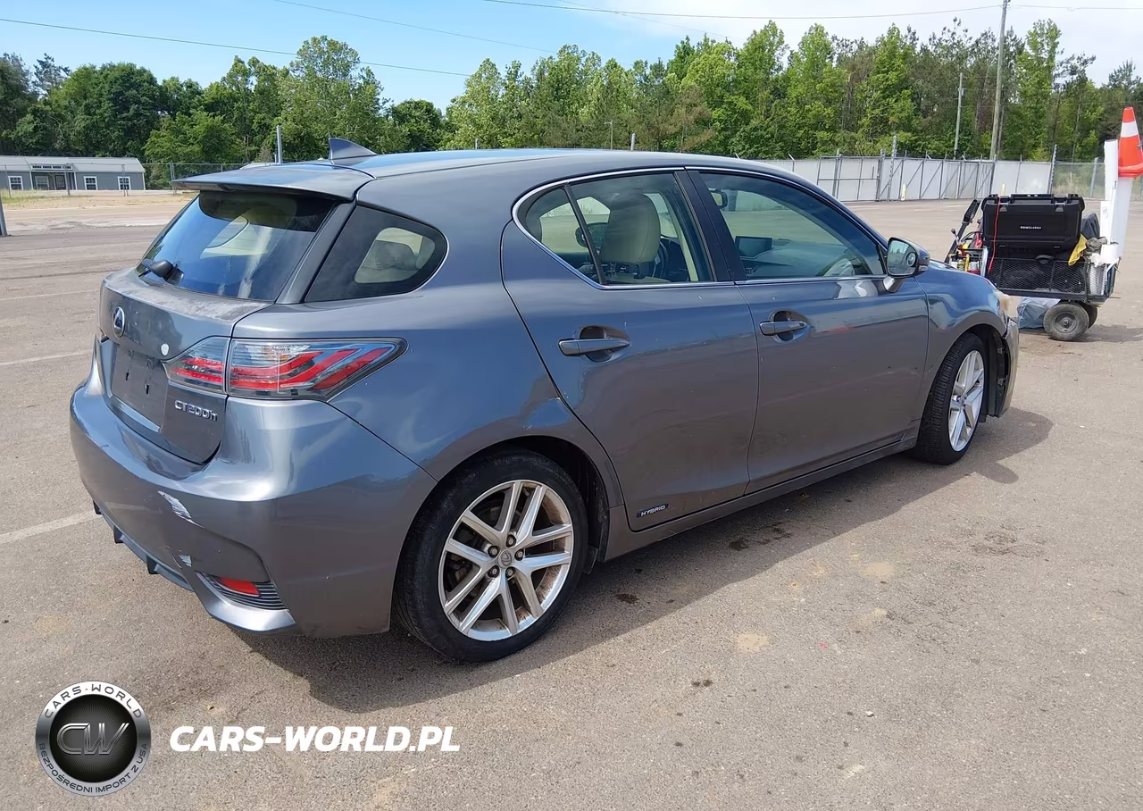 2014 Lexus Ct 200H VIN:JTHKD5BH8E2174115 - 4