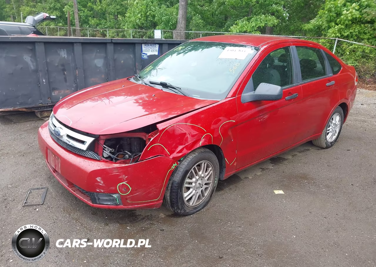 2009 Ford Focus Se VIN:1FAHP35N19W230117 - 2