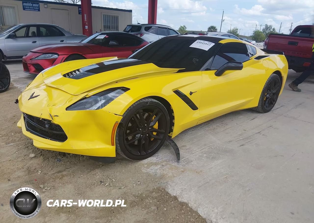 2016 Chevrolet Corvette Stingray Z51 VIN:1G1YK2D79G5105142 - 2