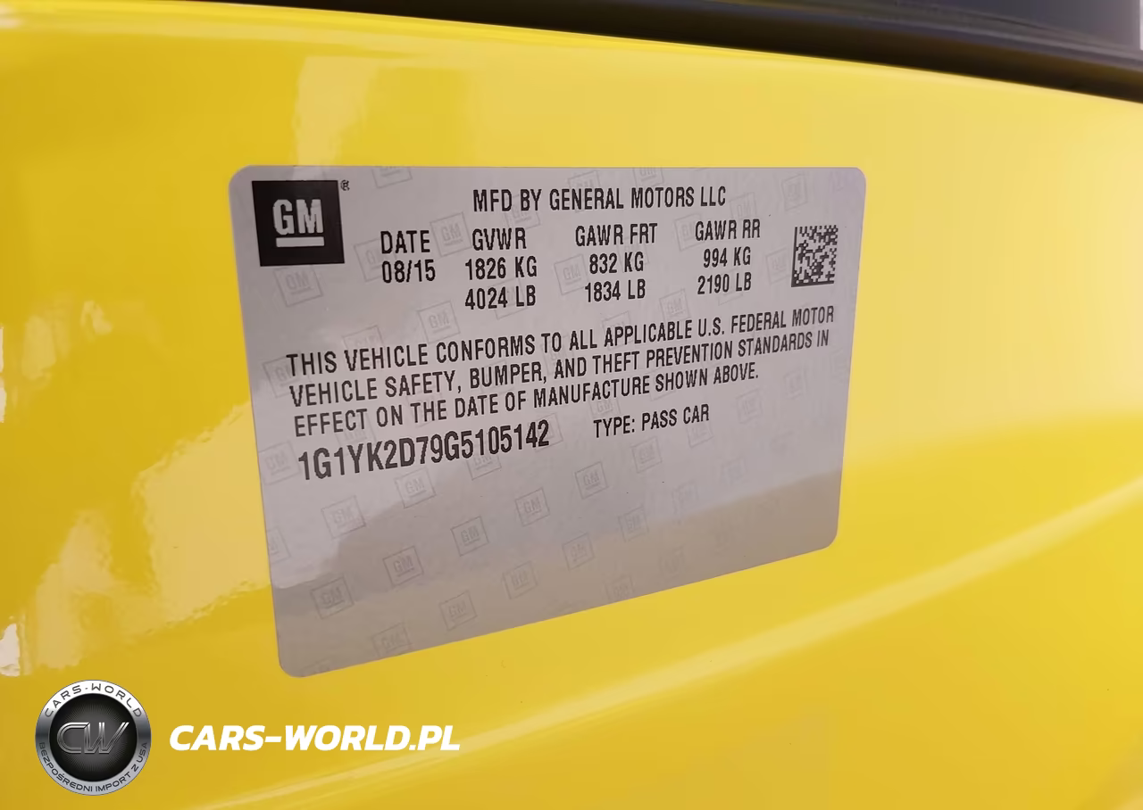 2016 Chevrolet Corvette Stingray Z51 VIN:1G1YK2D79G5105142 - 9