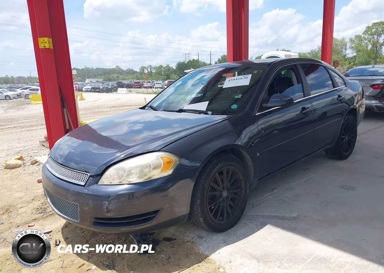 2008 Chevrolet Impala Ls VIN:2G1WB58K881313698 - 2