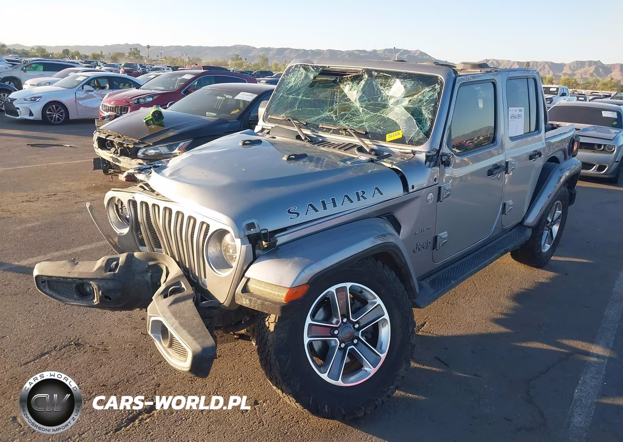 2021 Jeep Wrangler Unlimited Sahara VIN:1C4HJXEN5MW545126 - 2