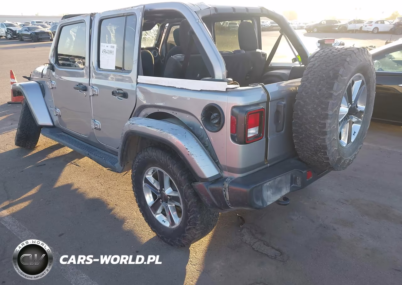 2021 Jeep Wrangler Unlimited Sahara VIN:1C4HJXEN5MW545126 - 3