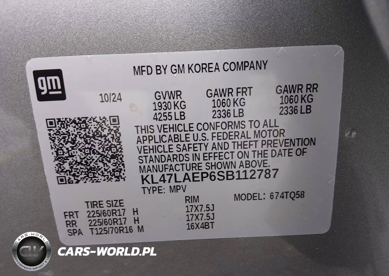 2025 Buick Envista Preferred Fwd VIN:KL47LAEP6SB112787 - 9