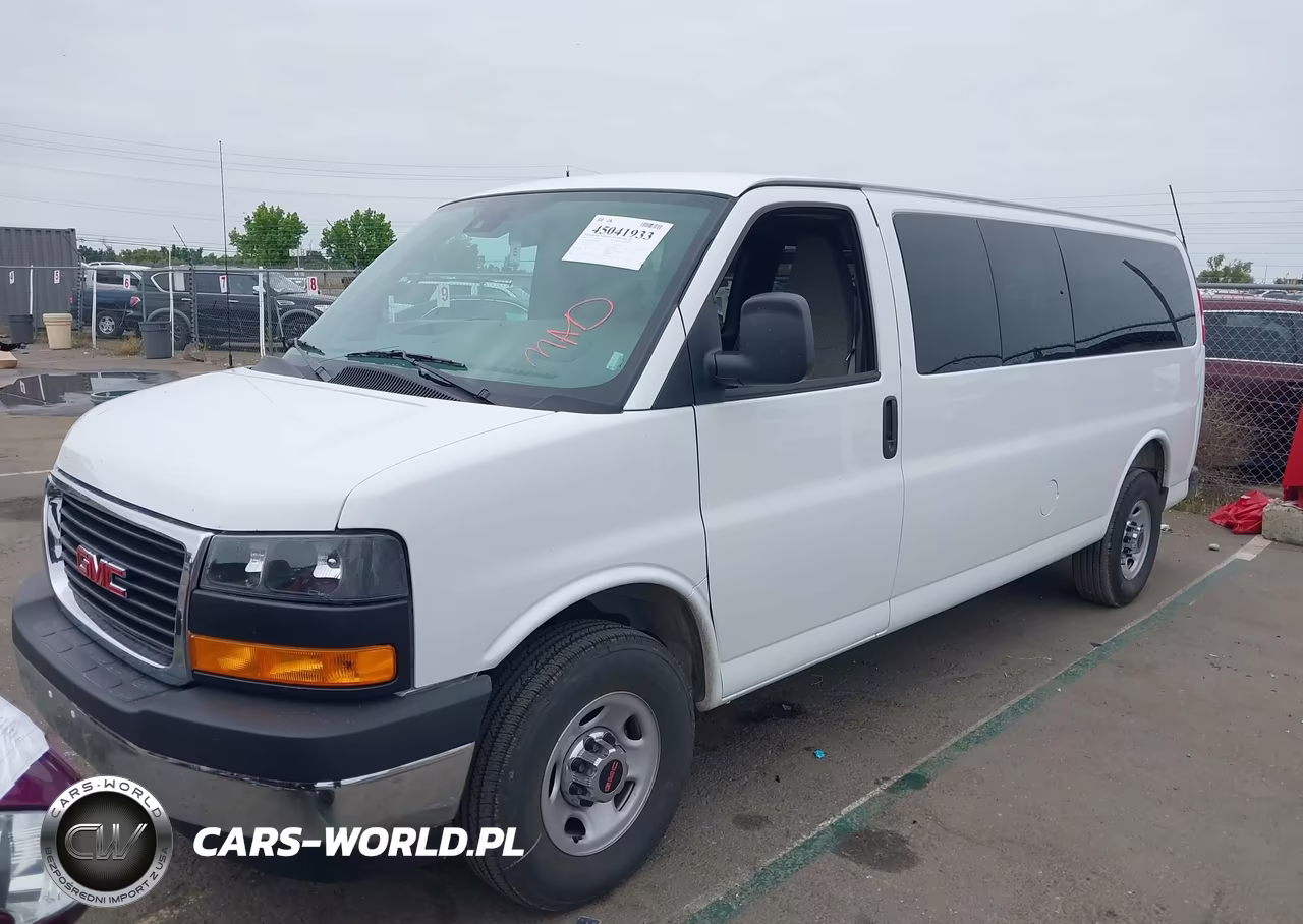 2026 GMC Savana Passenger 3500 Extended Wheelbase, Lt, Rwd VIN:1GJZ7PF76T1189048 - 2