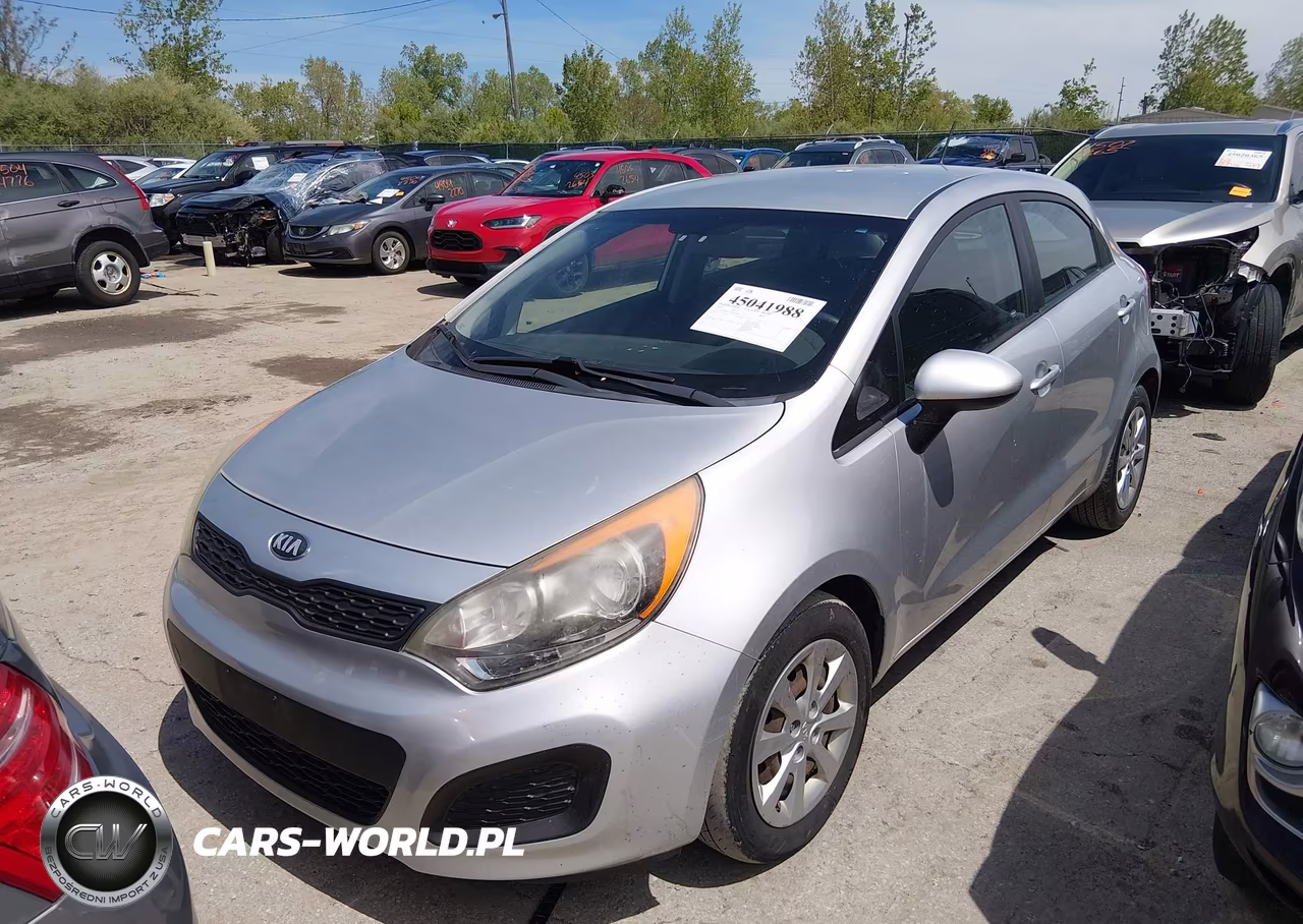 2013 Kia Rio Lx VIN:KNADM5A3XD6223027 - 2