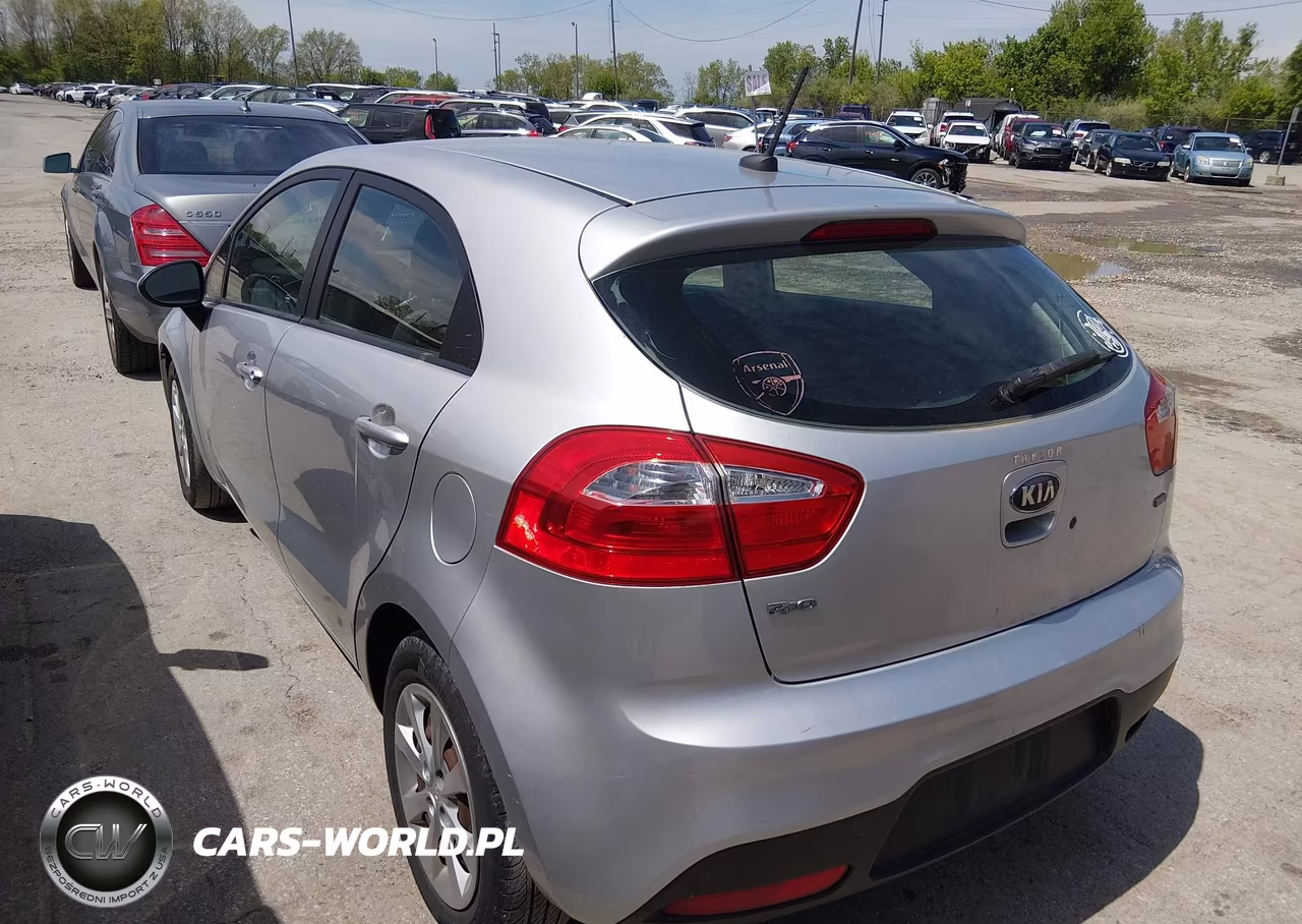 2013 Kia Rio Lx VIN:KNADM5A3XD6223027 - 3