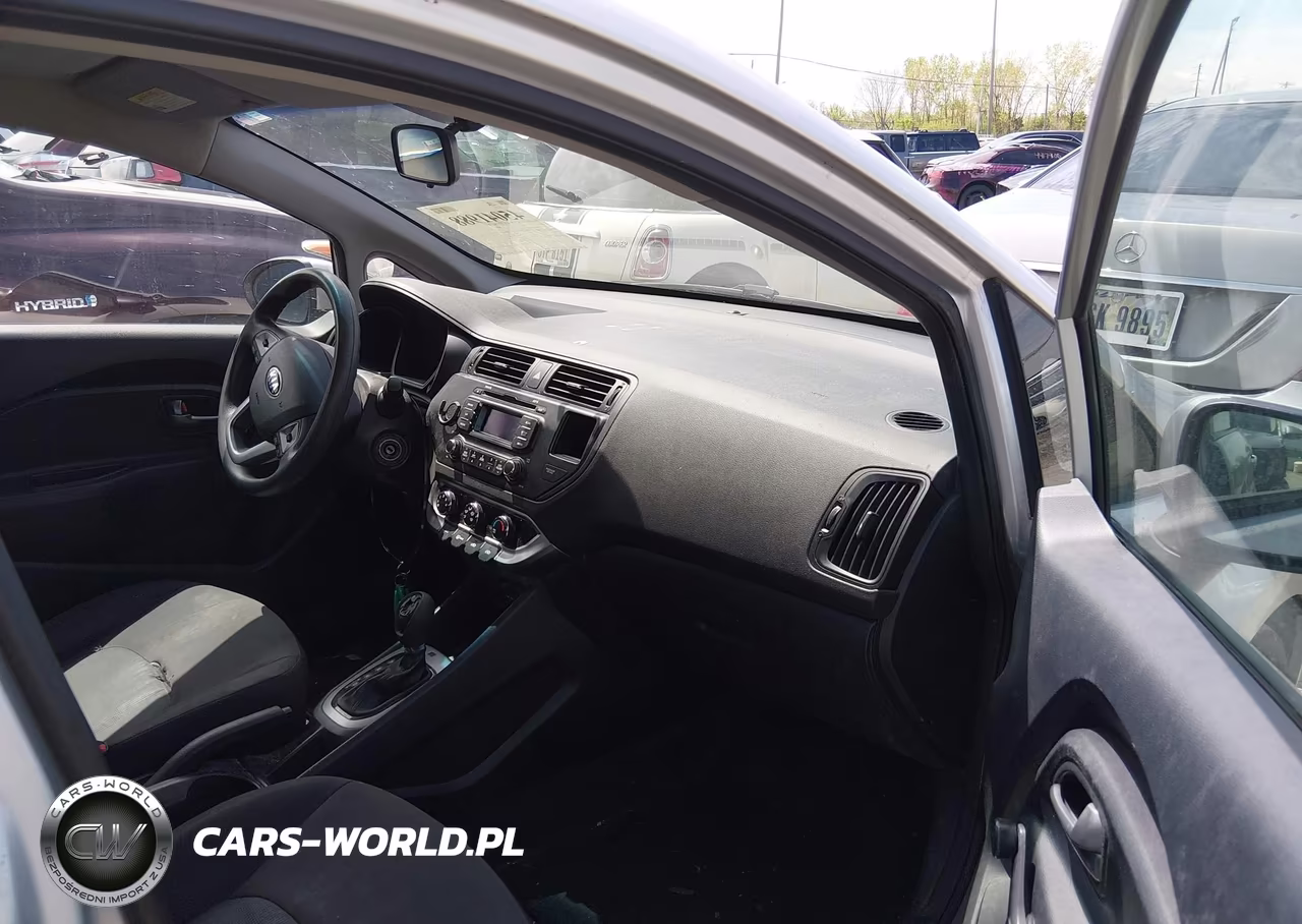 2013 Kia Rio Lx VIN:KNADM5A3XD6223027 - 5