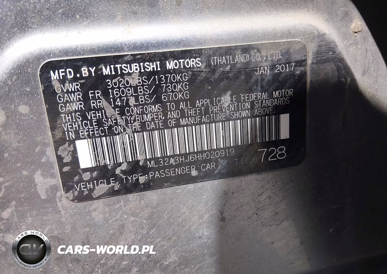 2017 Mitsubishi Mirage Es VIN:ML32A3HJ6HH020919 - 9