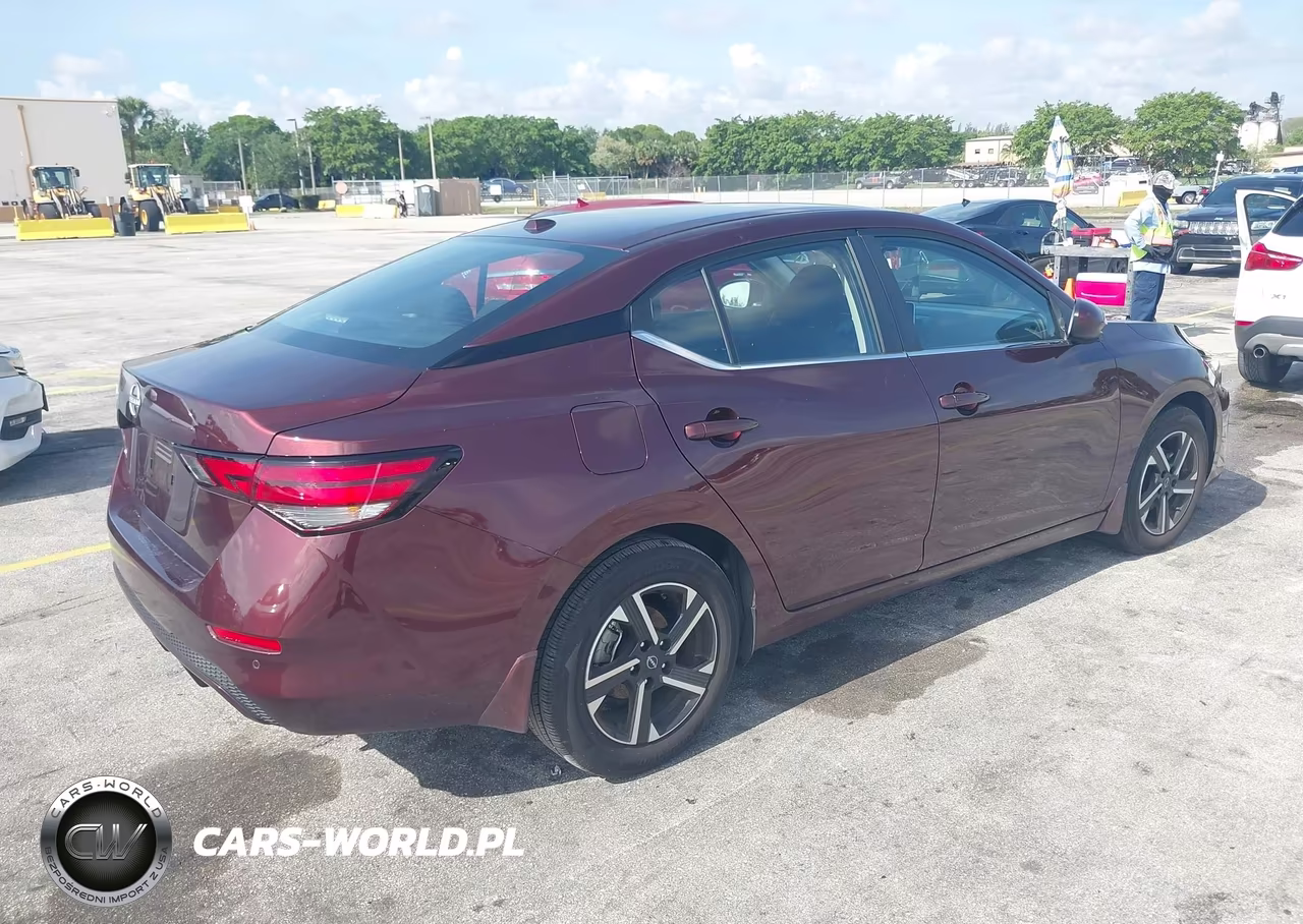2025 Nissan Sentra Sv VIN:3N1AB8CV9SY413972 - 4