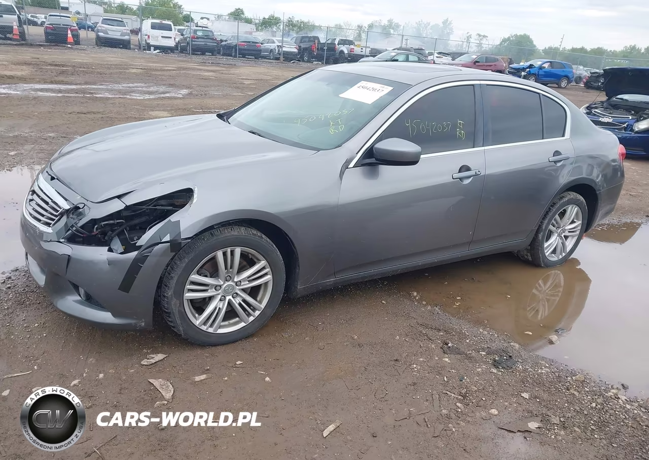 2013 Infiniti G37X VIN:JN1CV6ARXDM757665 - 2