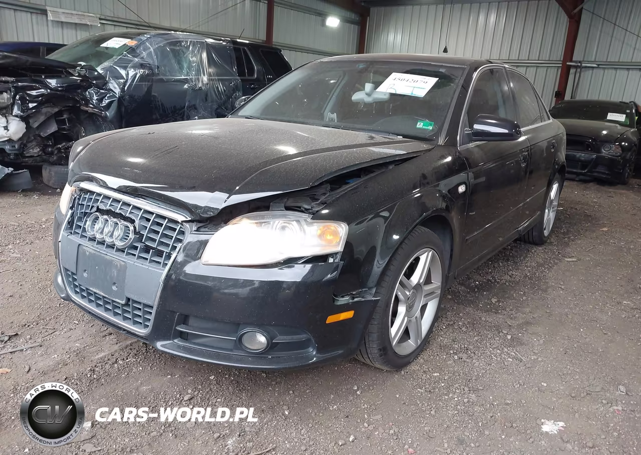 2008 Audi A4 2.0T VIN:WAUDF78E78A128165 - 2