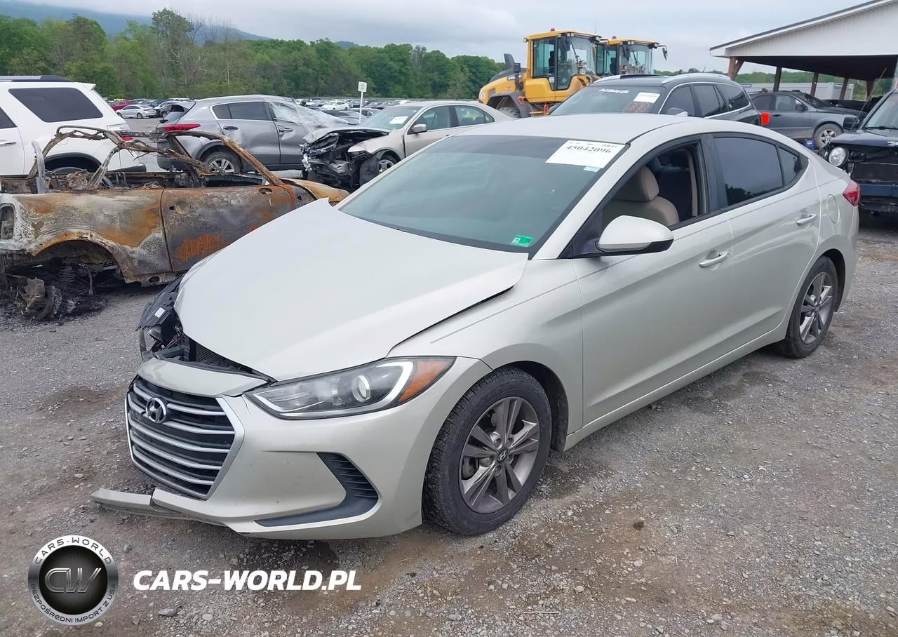 2017 Hyundai Elantra Se VIN:5NPD84LF4HH178784 - 2