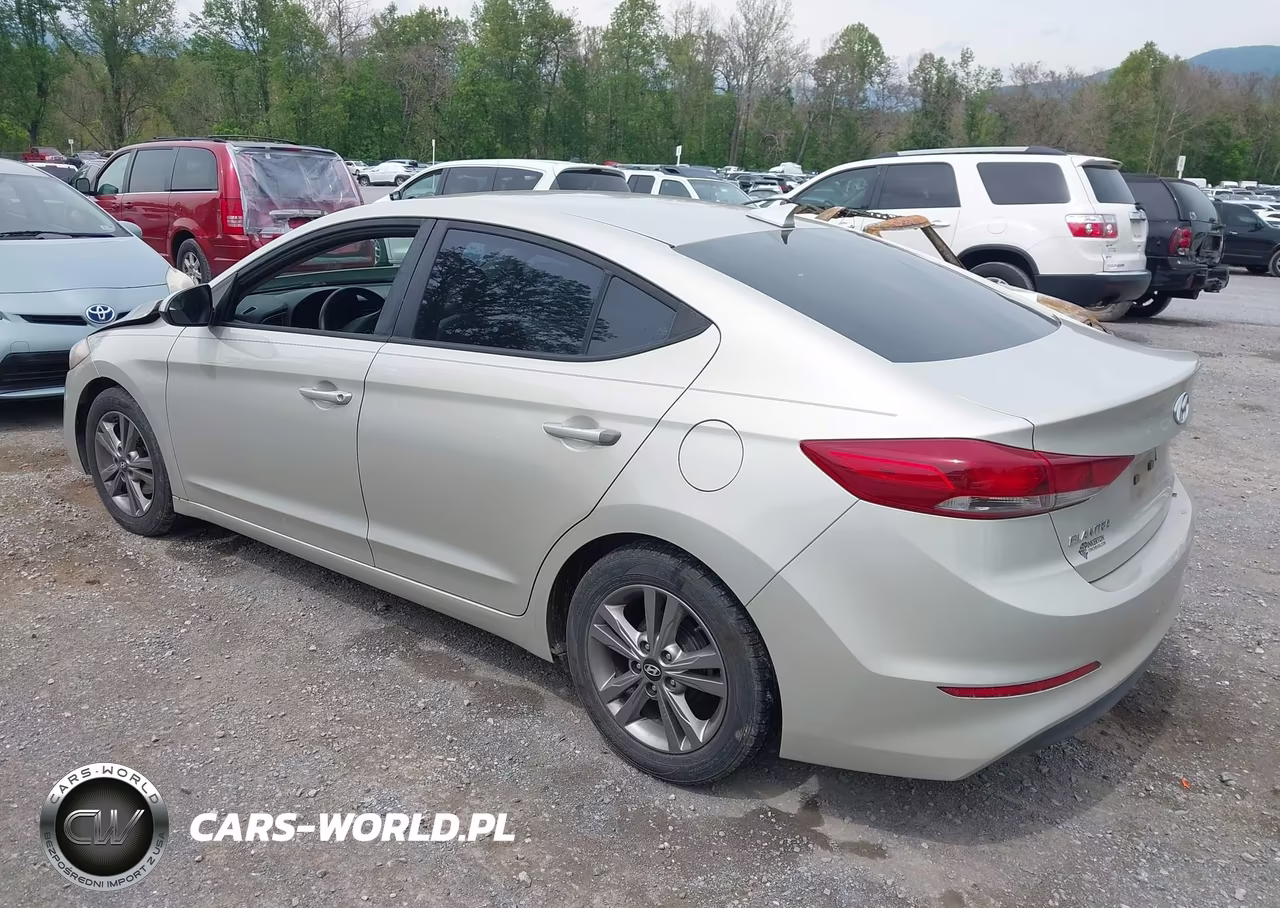 2017 Hyundai Elantra Se VIN:5NPD84LF4HH178784 - 3