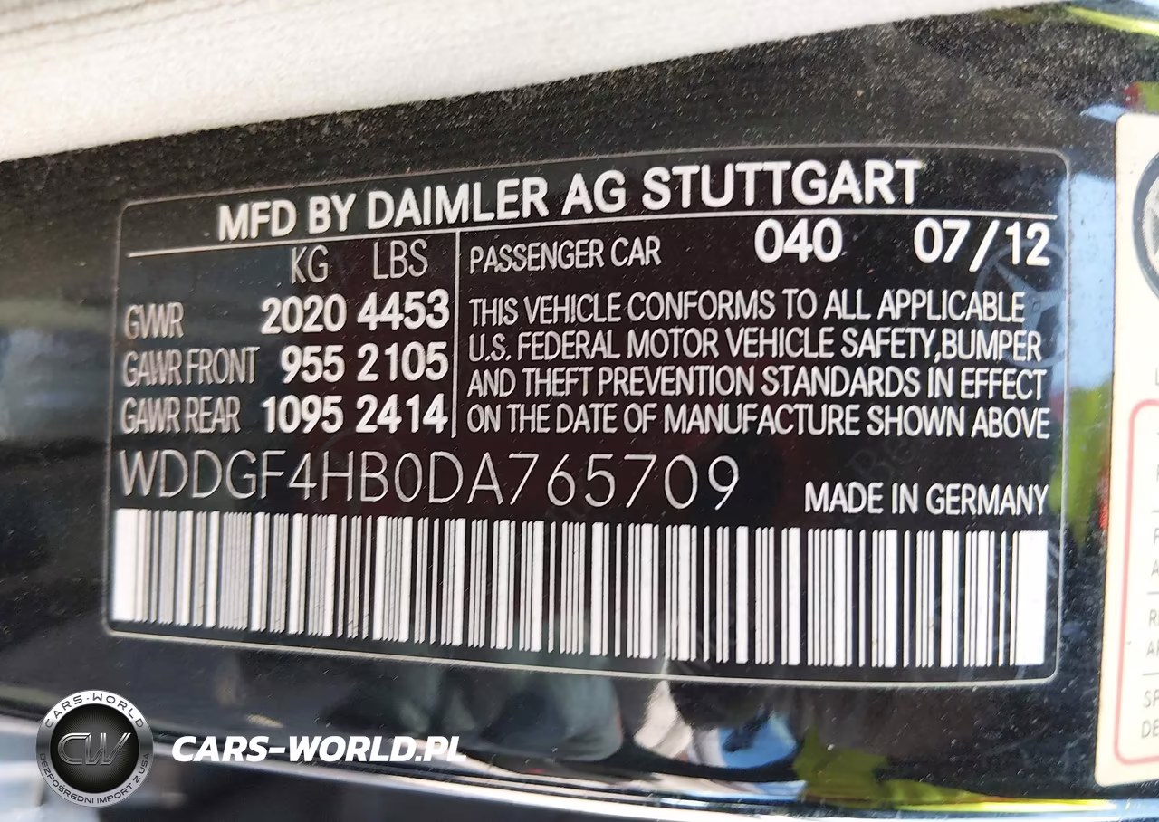2013 Mercedes-Benz C 250 Luxury-Sport VIN:WDDGF4HB0DA765709 - 9