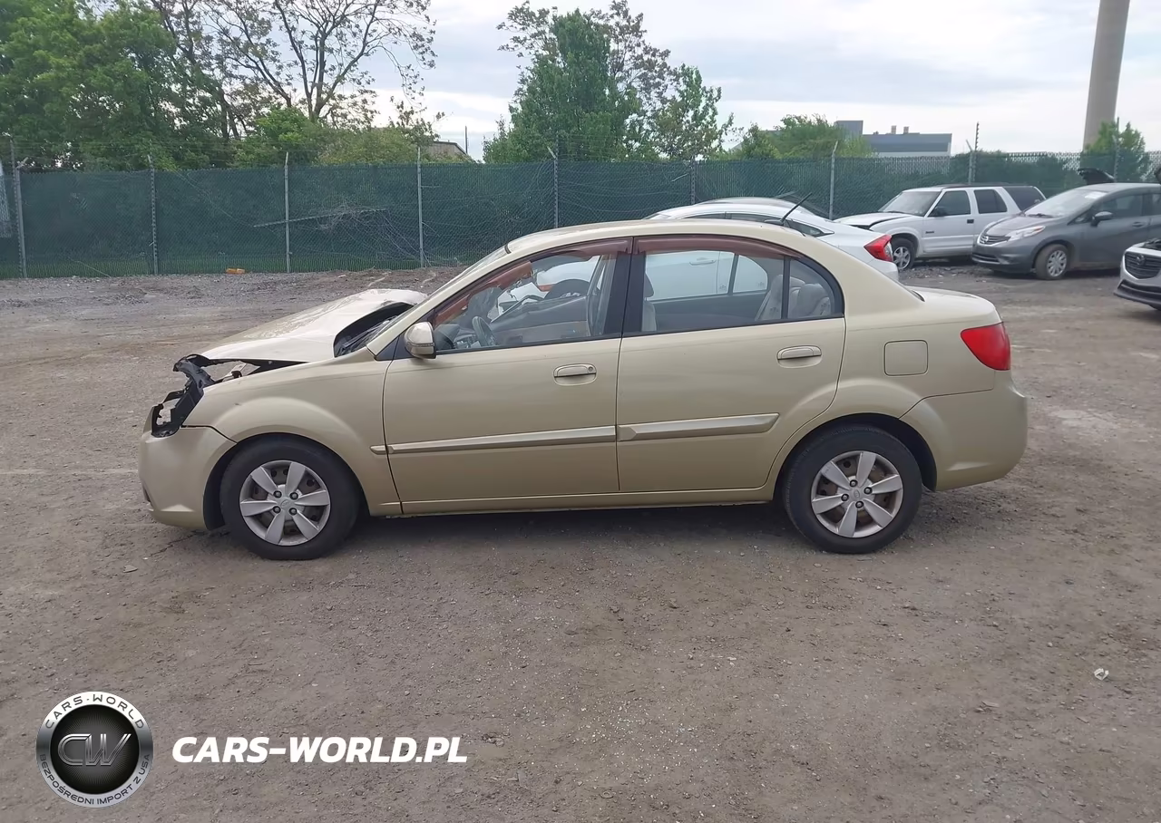 2010 Kia Rio Lx VIN:KNADH4A35A6665367 - 14