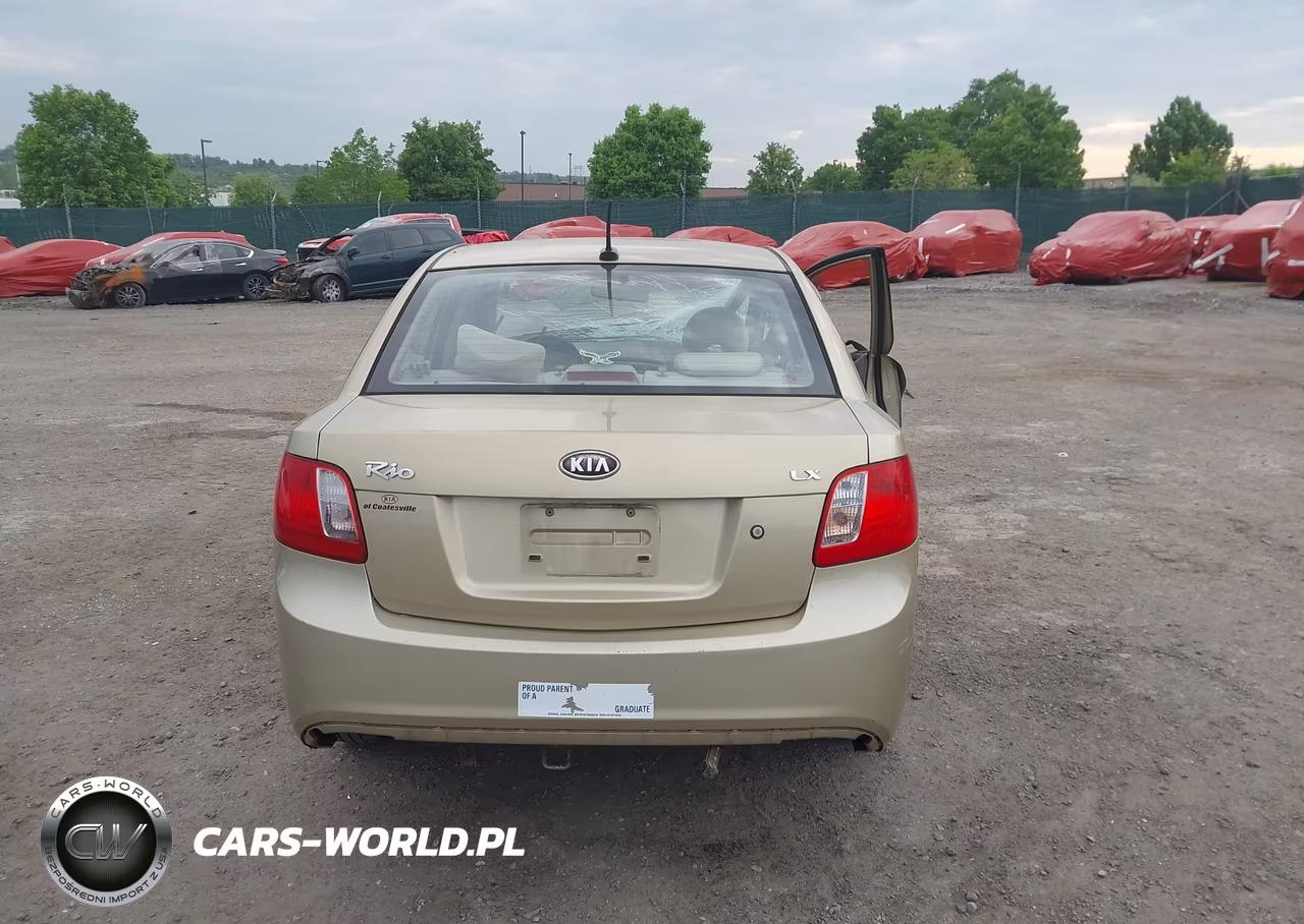 2010 Kia Rio Lx VIN:KNADH4A35A6665367 - 16