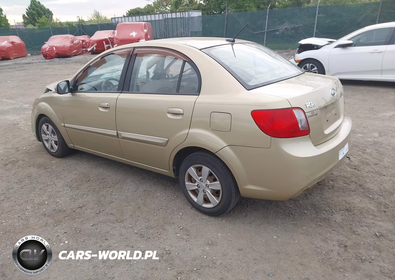 2010 Kia Rio Lx VIN:KNADH4A35A6665367 - 3