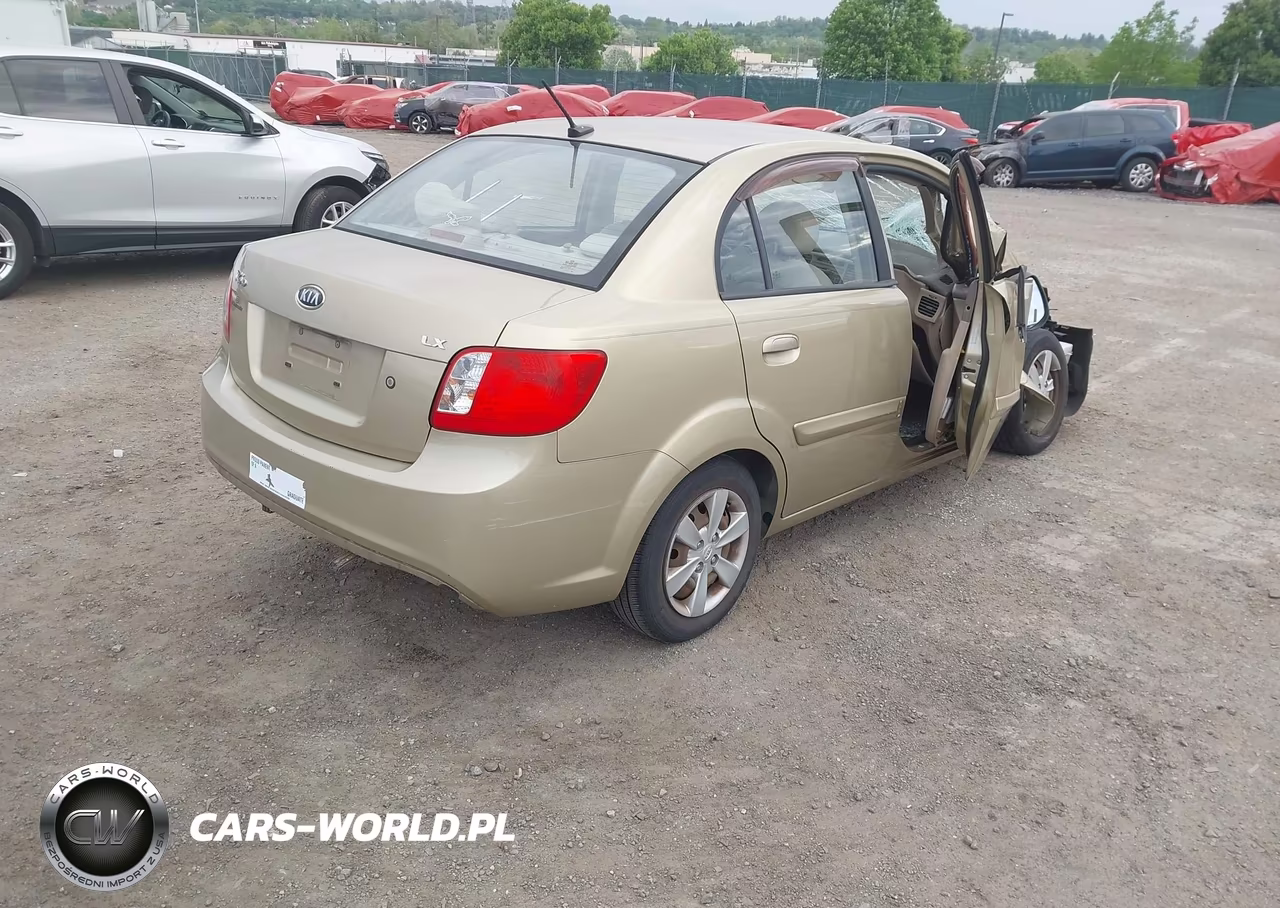 2010 Kia Rio Lx VIN:KNADH4A35A6665367 - 4