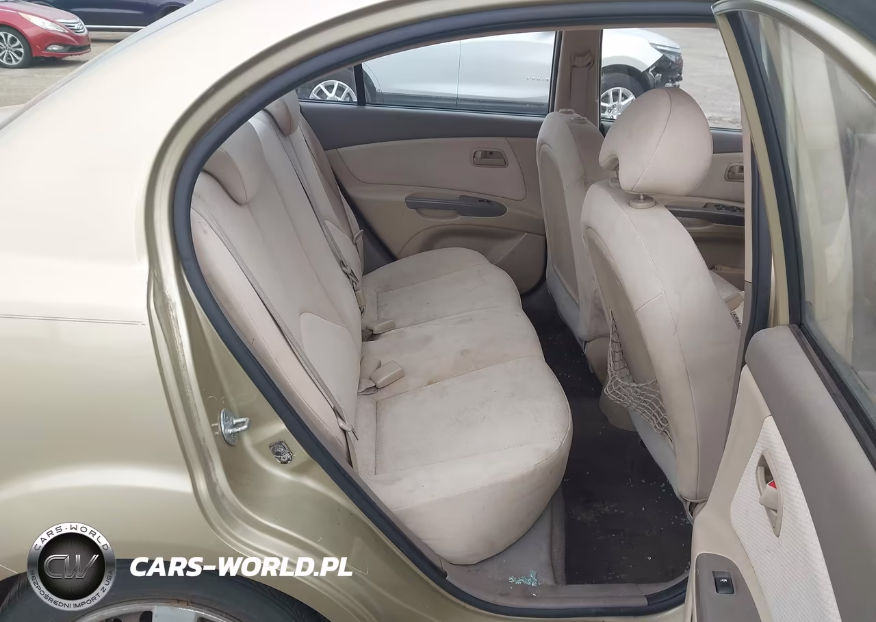2010 Kia Rio Lx VIN:KNADH4A35A6665367 - 8