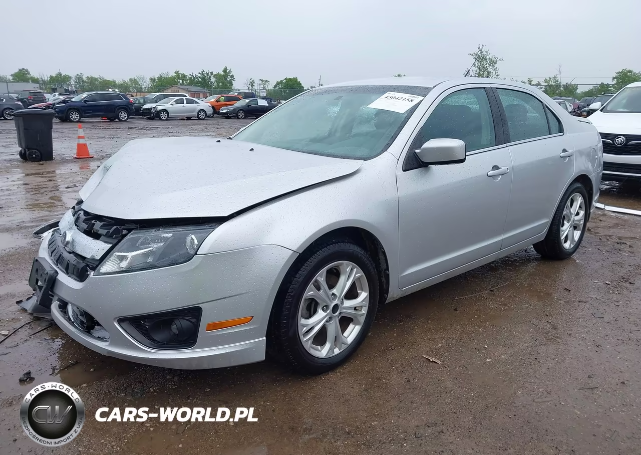 2012 Ford Fusion Se VIN:3FAHP0HG3CR444015 - 2