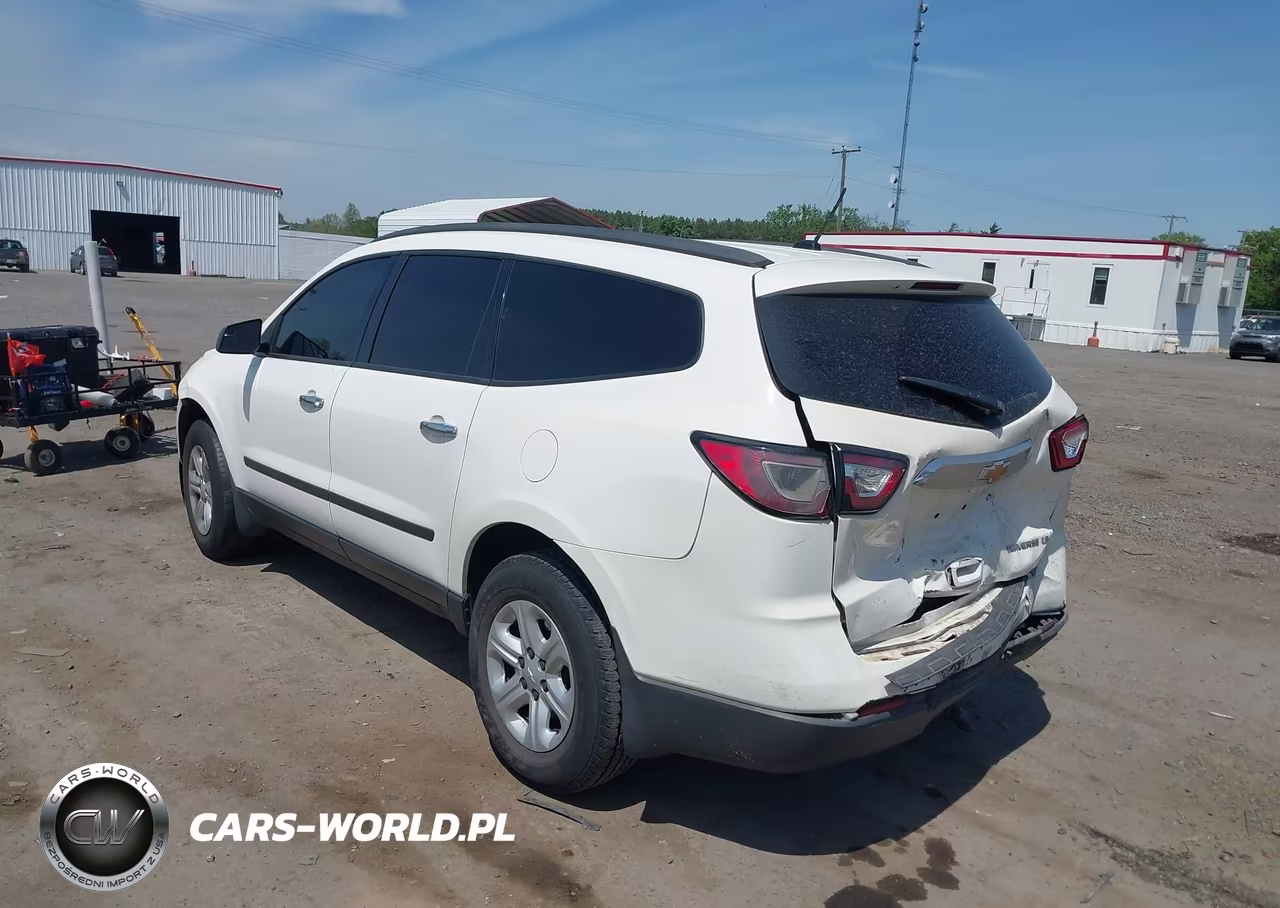 2014 Chevrolet Traverse Ls VIN:1GNKRFED5EJ127509 - 3