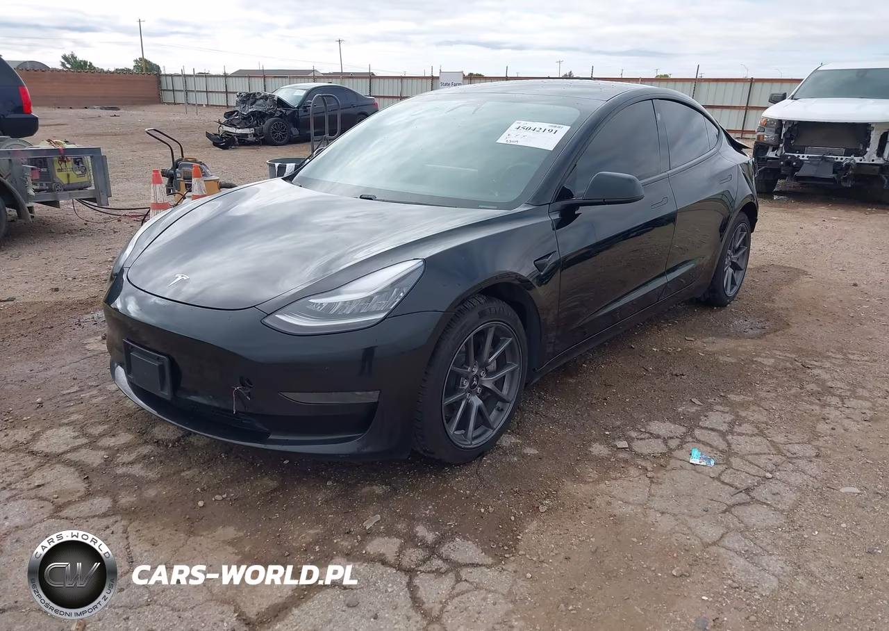 2021 Tesla Model 3 Standard Range Plus Rear-Wheel Drive VIN:5YJ3E1EA1MF854413 - 2