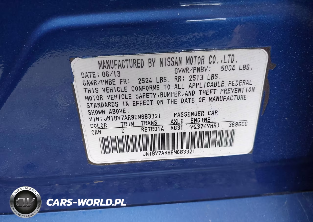 2014 Infiniti Q50 Premium VIN:JN1BV7AR9EM683321 - 9