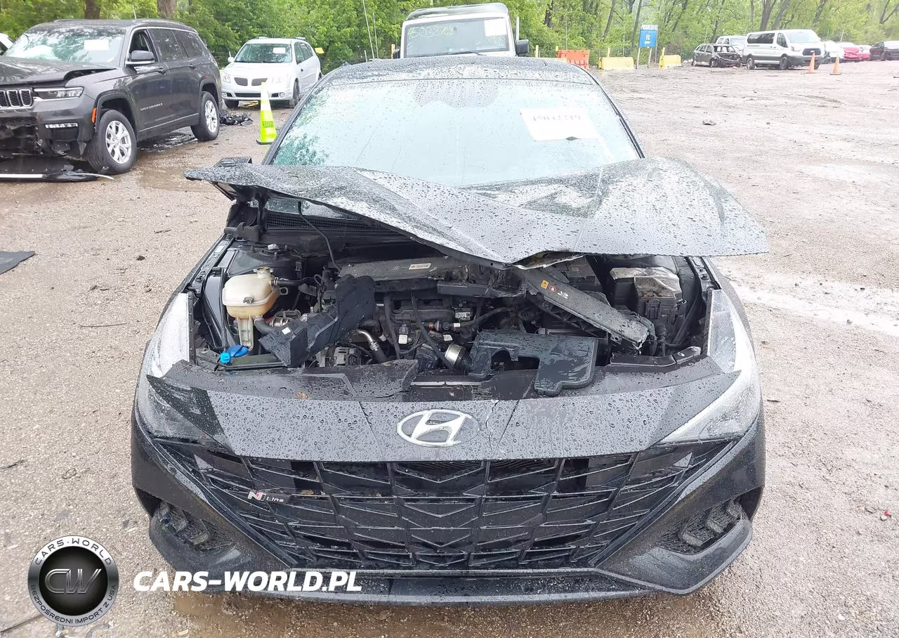 2023 Hyundai Elantra N Line VIN:KMHLR4AF6PU438226 - 12