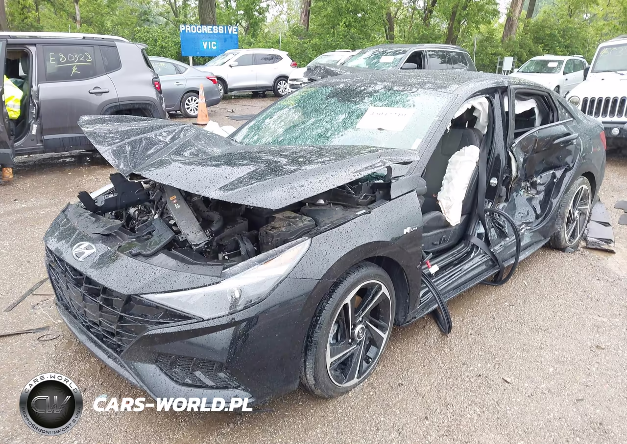 2023 Hyundai Elantra N Line VIN:KMHLR4AF6PU438226 - 2