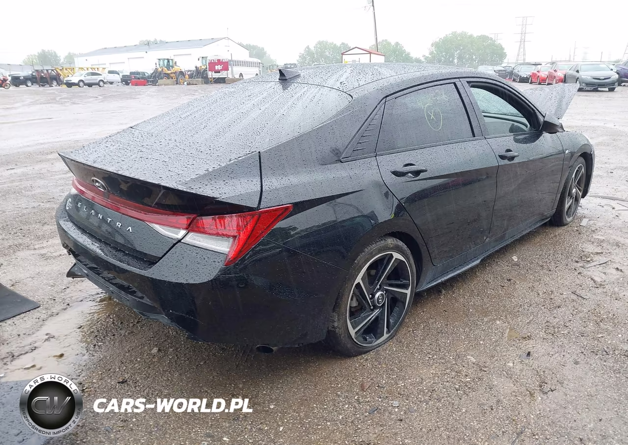 2023 Hyundai Elantra N Line VIN:KMHLR4AF6PU438226 - 4