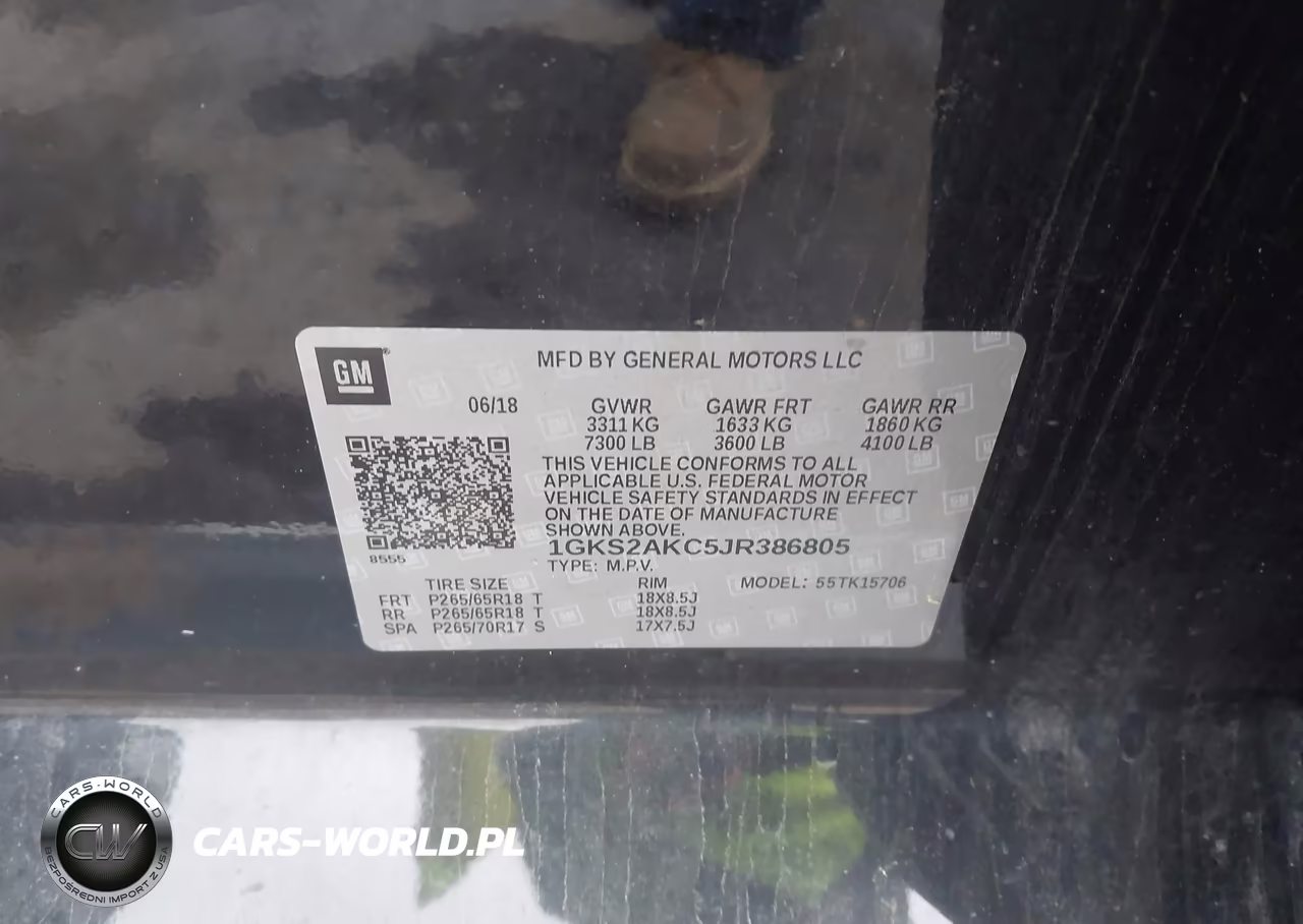 2018 GMC Yukon Sle VIN:1GKS2AKC5JR386805 - 9