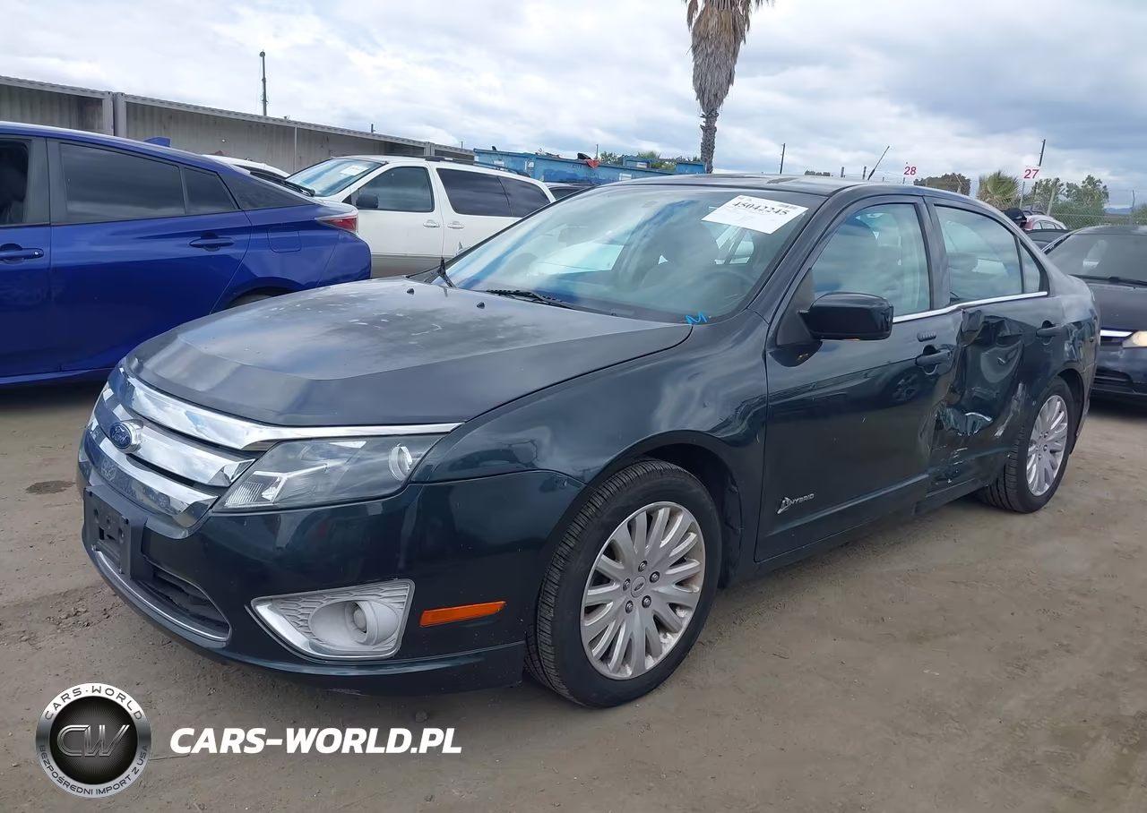 2010 Ford Fusion Hybrid VIN:3FADP0L30AR390821 - 2