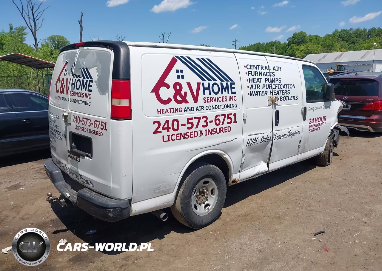 2010 Chevrolet Express 2500 Work Van VIN:1GCZGFBA3A1112282 - 4