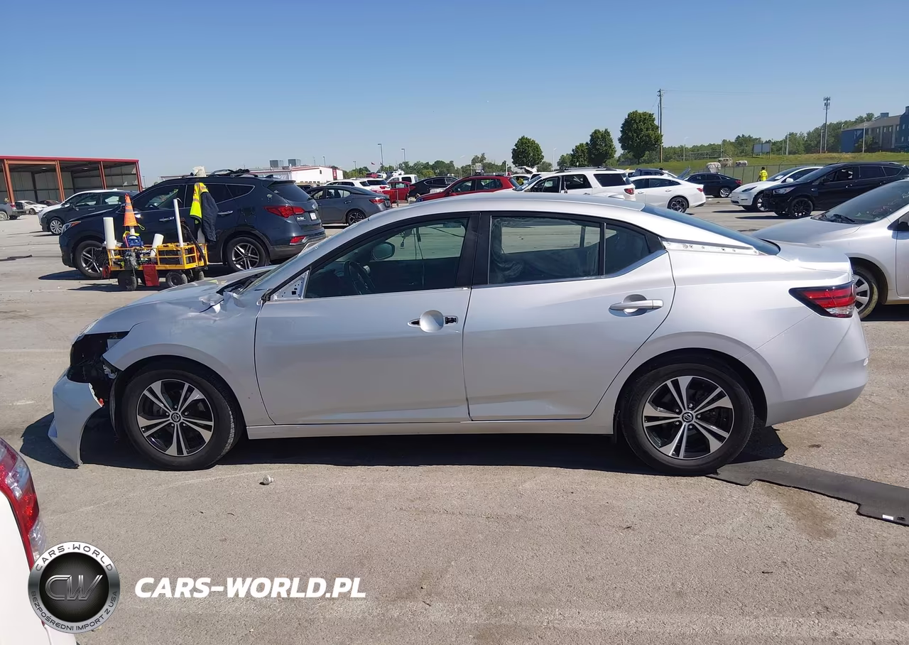 2022 Nissan Sentra Sv Xtronic Cvt VIN:3N1AB8CV0NY258166 - 14