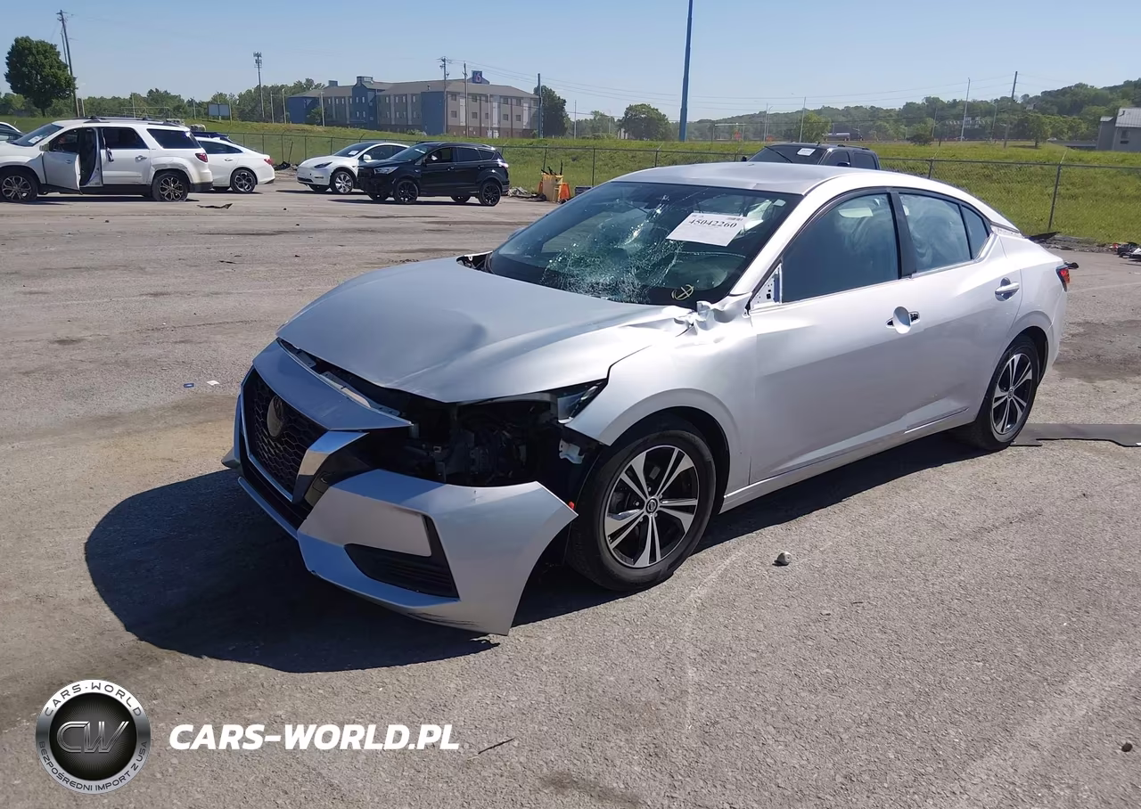 2022 Nissan Sentra Sv Xtronic Cvt VIN:3N1AB8CV0NY258166 - 2