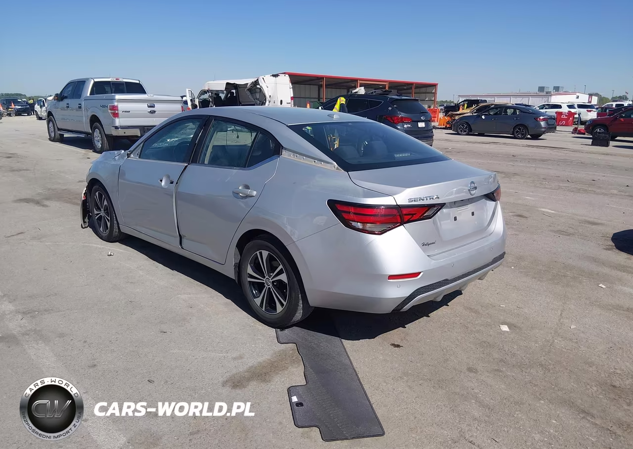 2022 Nissan Sentra Sv Xtronic Cvt VIN:3N1AB8CV0NY258166 - 3