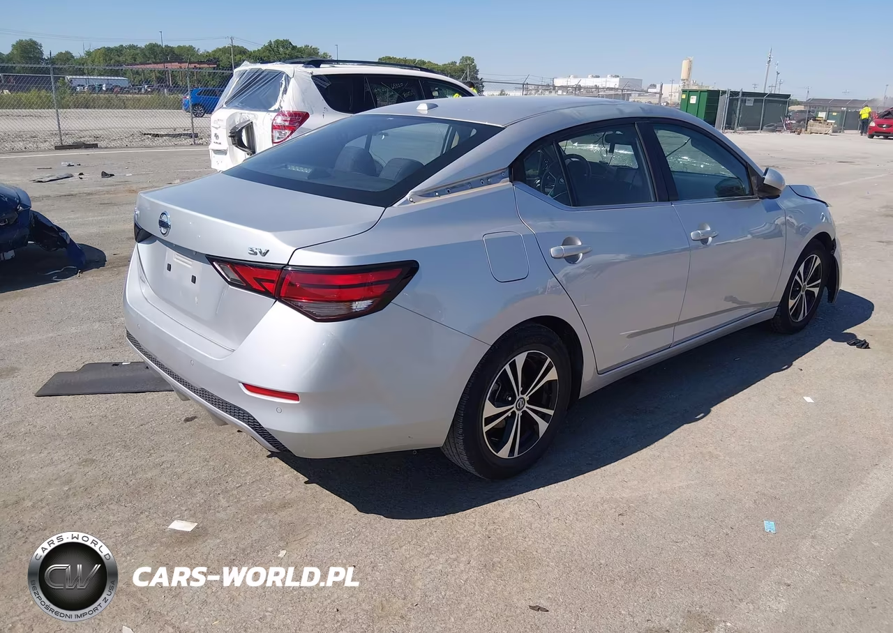 2022 Nissan Sentra Sv Xtronic Cvt VIN:3N1AB8CV0NY258166 - 4