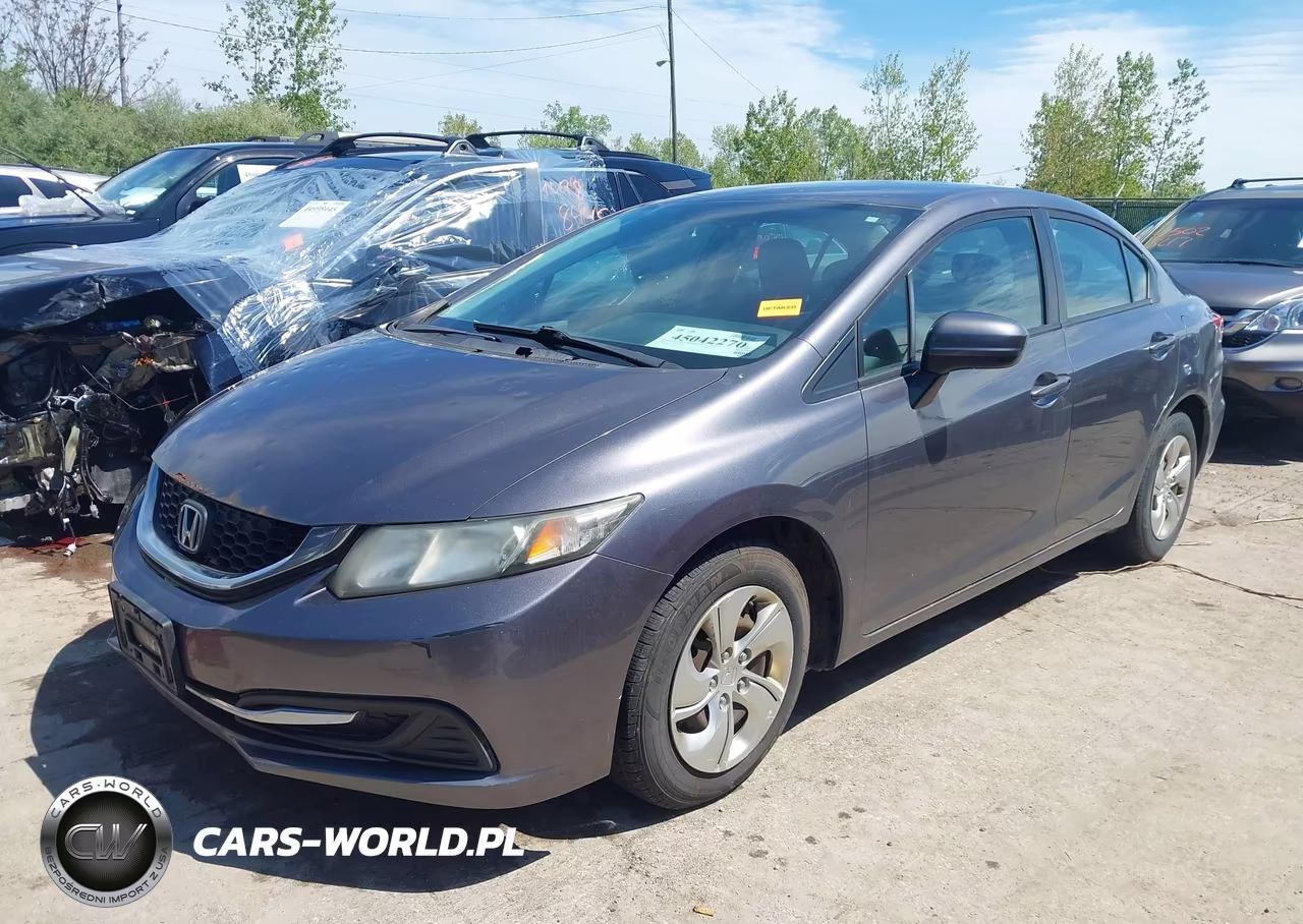 2015 Honda Civic Lx VIN:19XFB2F52FE092151 - 2